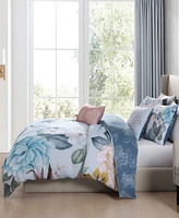 Bebejan Garden In The Sky Bedding 100% Cotton 5 Piece Reversible King Size Comforter Set