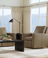 Flexsteel Aria 85" Fawn Leather Power Reclining Sofa