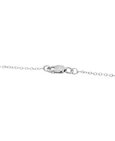Multi-Sapphire Flower 18" Pendant Necklace (3 ct. t.w.) in Sterling Silver