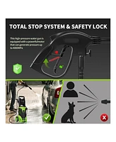 Sugift 4000 Psi 2.8 Gpm Cold Water Corded Pressure Washer with 4 Quick-Connect Nozzles