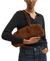 Coach Suede Empire Carryall 34