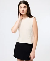French Connection Women's Mozart Crewneck Sweater Vest