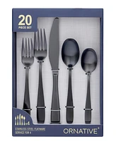 Ornative Remus 20-Pc. Flatware Set, Service for 4