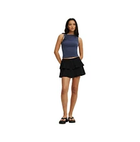 Cotton On Women's Double Pleated Mini Skirt