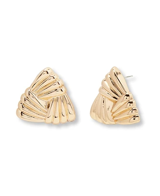 brook & york Gold Plated Serena Stud Earrings