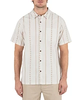 Hurley Men's Jacquard Rincon Short Sleeve Shirt
