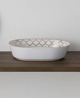 Noritake Eternal Palace Gold Oval Vegetable Bowl, 32 Oz