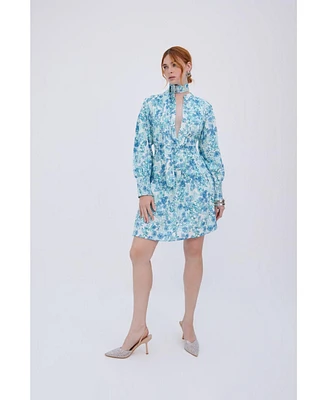 Raishma Studio Women's Veronica Blue Dress