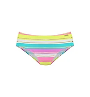 Lascana Women's Striped Mid Rise Bikini Swimsuit Bottom