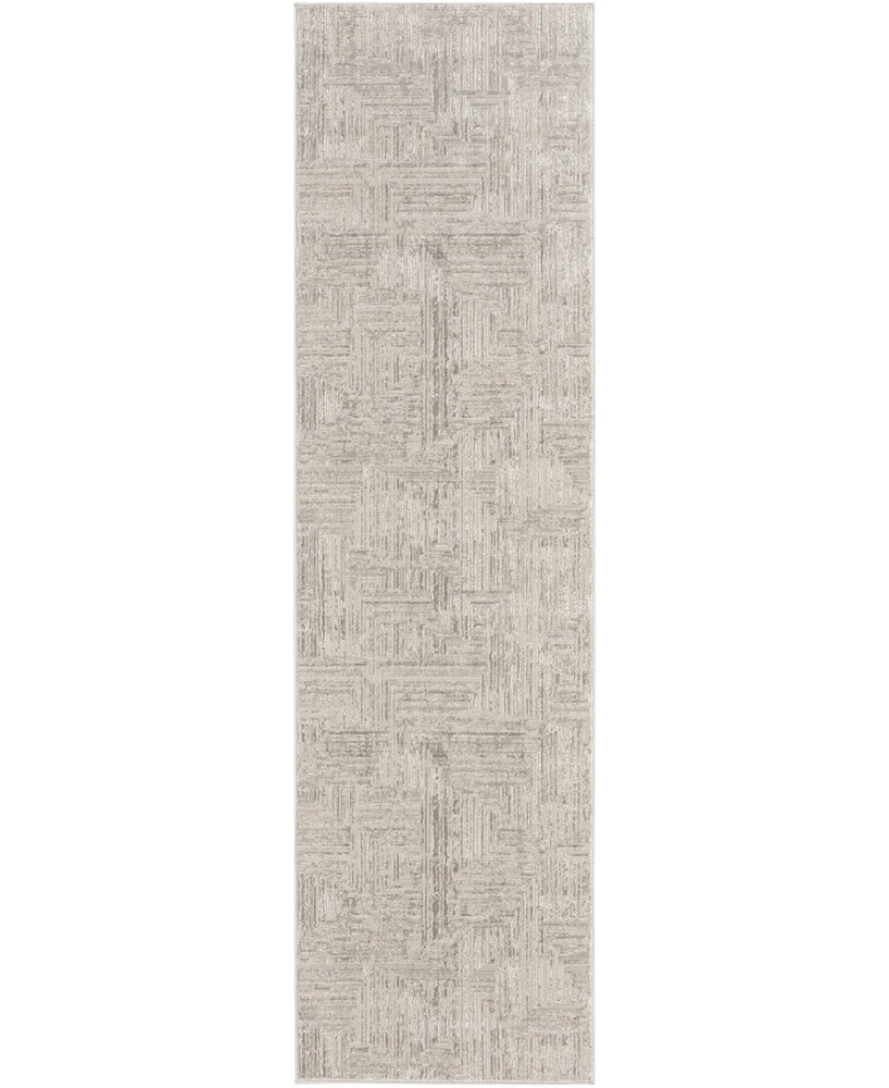 Calvin Klein CK024 Irradiant IRR01 2'2"x7'5" Runner Area Rug