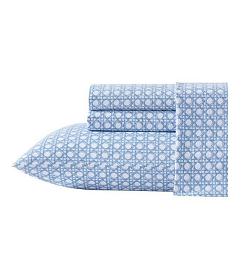 Tommy Bahama Home Cotton Percale 4 Piece Sheet Set