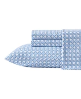 Tommy Bahama Home Cotton Percale 4 Piece Sheet Set