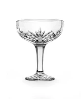 Godinger Dublin Champagne Coupe Glasses - 6oz., Set of 4