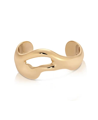 Ettika Open Abstract Cuff Bracelet