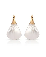 Ettika Sun-Kissed Mother of Pearl Drop Earrings