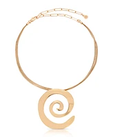 Ettika Aura Swirl Pendant Necklace