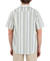 Hurley Men's Lido Stripe Short Sleeve Shirt