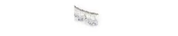 Sohi Women's Crystal Torque Necklace