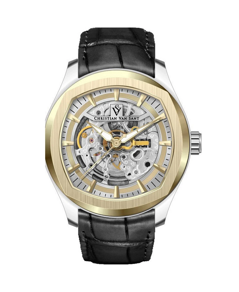 Christian Van Sant Men's Romeo Gold Dial Watch - CV9502