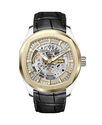 Christian Van Sant Men's Romeo Gold Dial Watch - CV9502