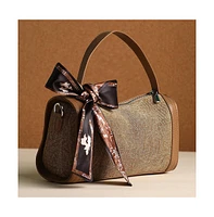 Women's The Denim-Daze Hand Bag - Peanut Brown