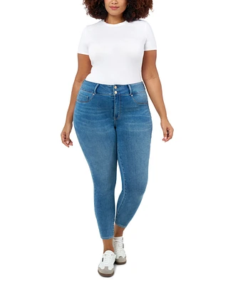 Seven7 Plus High Rise Curvy Legging Jeans