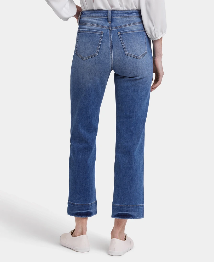 Nydj Women's Bailey Relaxed Straight Ankle Jeans