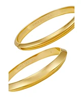 Vince Camuto Gold Tone Bangle Bracelet Set