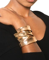 Ettika Melted Abstract Cuff Bracelet