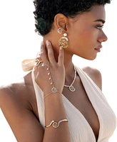 Ettika Aura Mother of Pearl Hand Chain