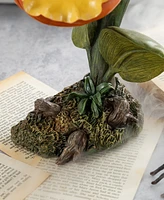 Glitzhome 8.75" Halloween Resin Chomper Table Decor