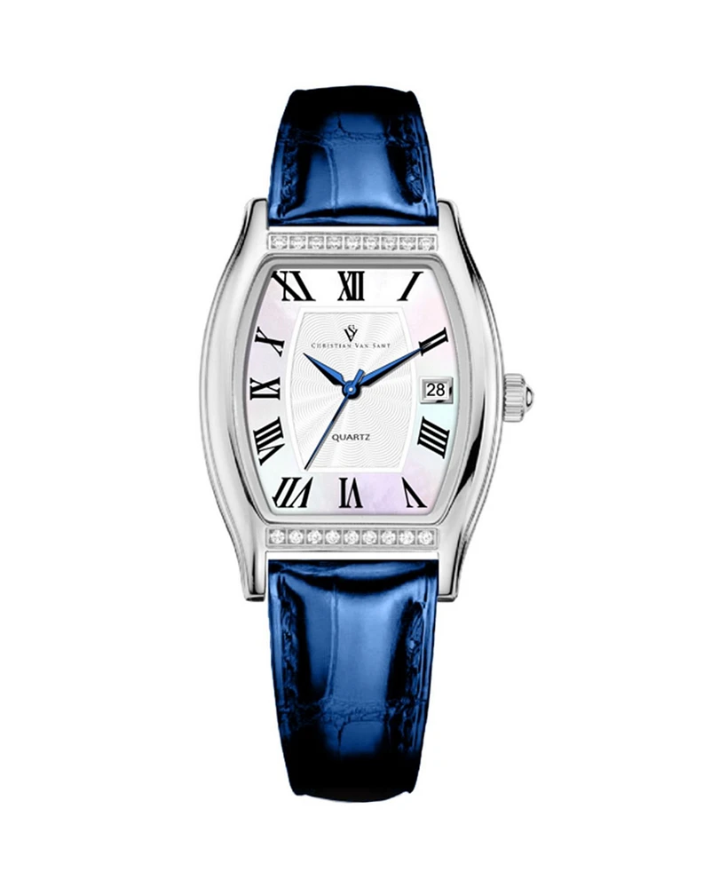 Christian Van Sant Women's Gemma White Dial Watch - CV2442