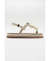 Prologue Shoes Santra Lace-Up Thong Sandals (Women)