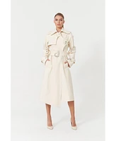 Jendue Women's Chaby Trench Coat