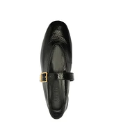 Schutz Women's Courtney Ballet Buckle Flats
