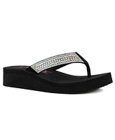 Sugar Women's Brad Embellished Wedge Sandals