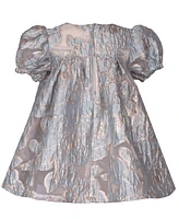 Bonnie Baby Girls Floral Trapeze Party Dress