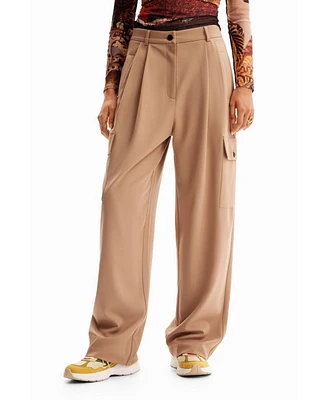 Desigual Women's M. Christian Lacroix tailored trousers