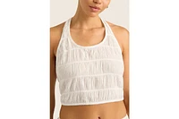 Hope And May Women's Bebi Cotton Halter Neck Top