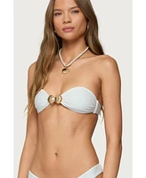 Edikted Women's Shellee Bandeau Bikini Top