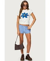 Edikted Women's Maryanne Gingham Boxer Shorts