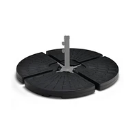 4 Pieces Outdoor Cantilever Offset Patio Umbrella Base
