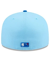 New Era Men's Light Blue/Blue Baltimore Orioles 2025 Fourth of July 59FIFTY Fitted Hat