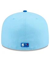 New Era Men's Light Blue/Blue Houston Astros 2025 Fourth of July 59FIFTY Fitted Hat