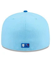 New Era Men's Light Blue/Blue Seattle Mariners 2025 Fourth of July 59FIFTY Fitted Hat