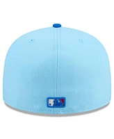 New Era Men's Light Blue/Blue Tampa Bay Rays 2025 Fourth of July 59FIFTY Fitted Hat