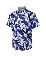 Tommy Bahama Men's Royal Los Angeles Rams Sunnyvale Blooms Camp Button-Up Shirt
