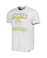 47 Brand Men's Heathered Gray Los Angeles Rams Dozer Franklin Lightweight T-Shirt
