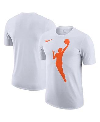 Nike Men's and Women's White Wnba Logo Woman T-Shirt