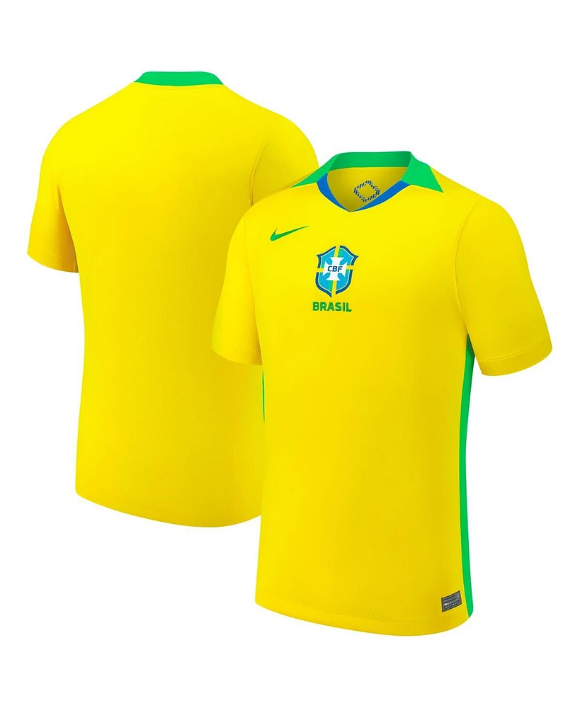 Nike Men's Yellow Brazil Women's National Team 2025/26 Home Replica Jersey